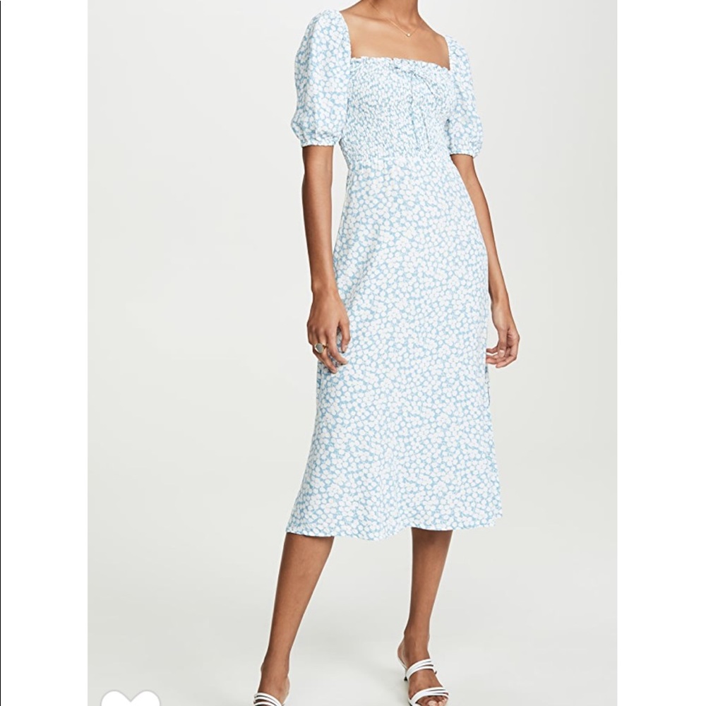 Faithful the brand Marjorelle smocked dress